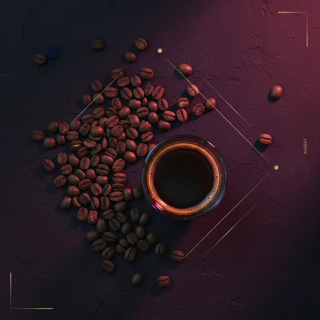 Grüner Kaffee Extrakt Supplement - geröstete Kaffeebohnen für Wellaray Coffee